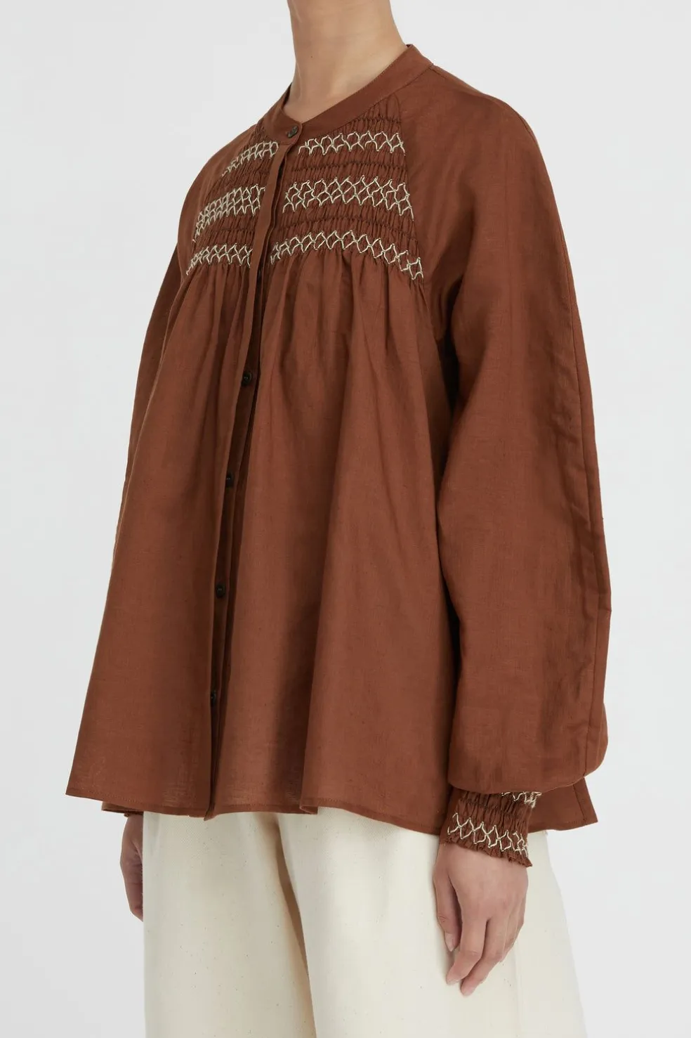 Celeste Smocked Blouse