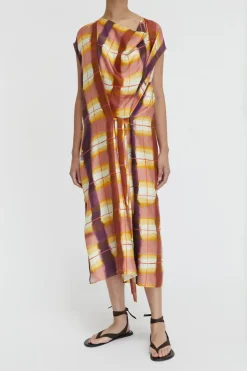 Coralie Drape Dress