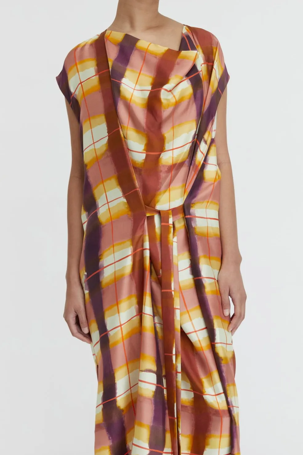 Coralie Drape Dress