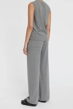 Cotton Cashmere Crew Neck Tank