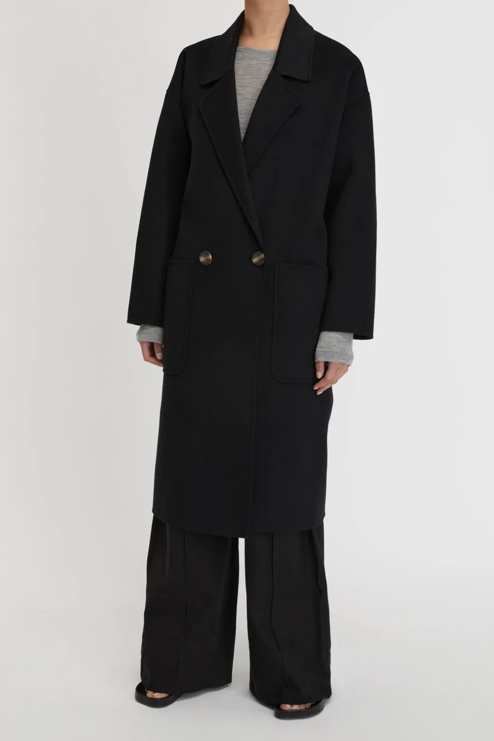 Florentine Cashmere Cocoon Coat