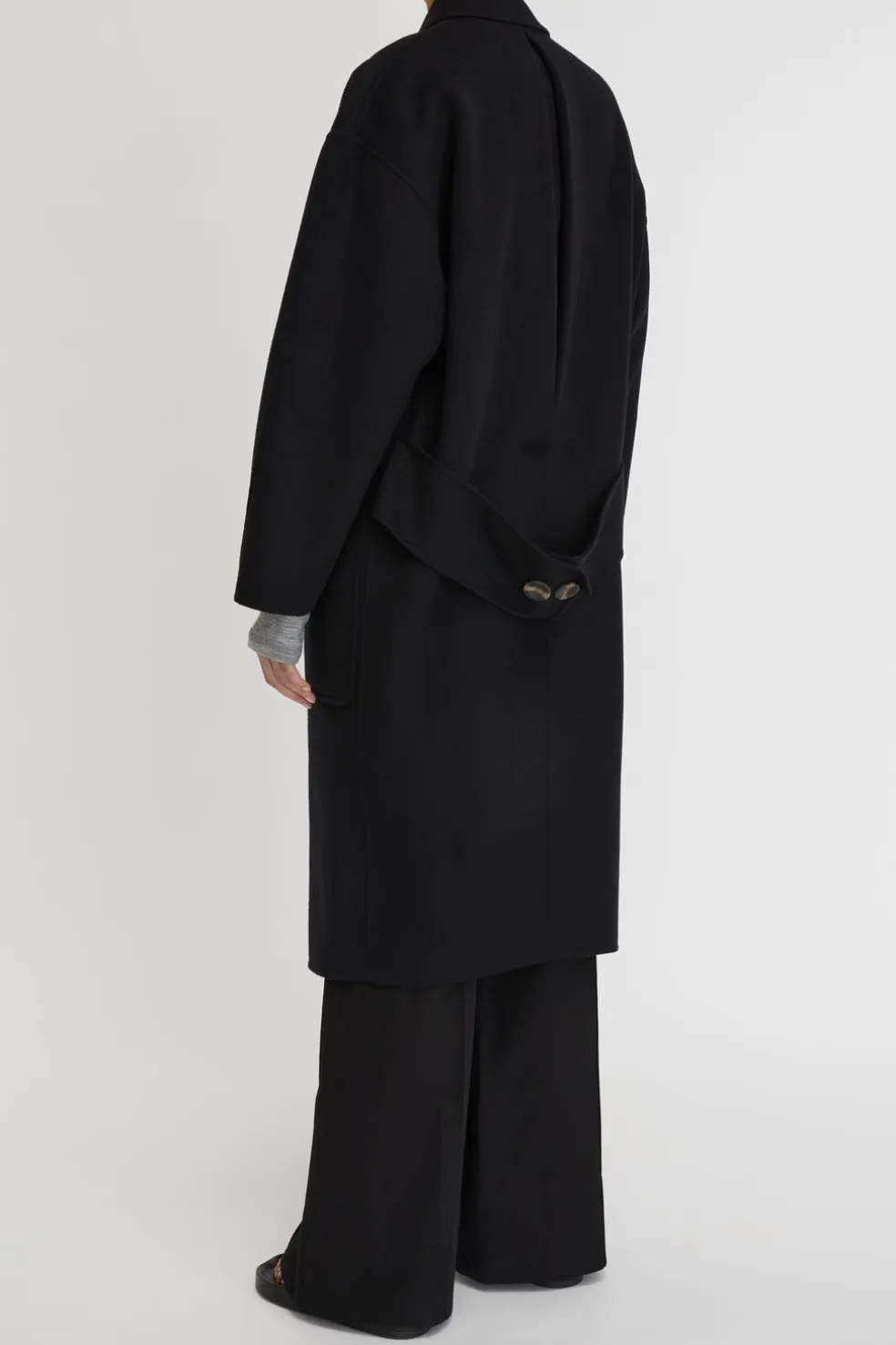 Florentine Cashmere Cocoon Coat