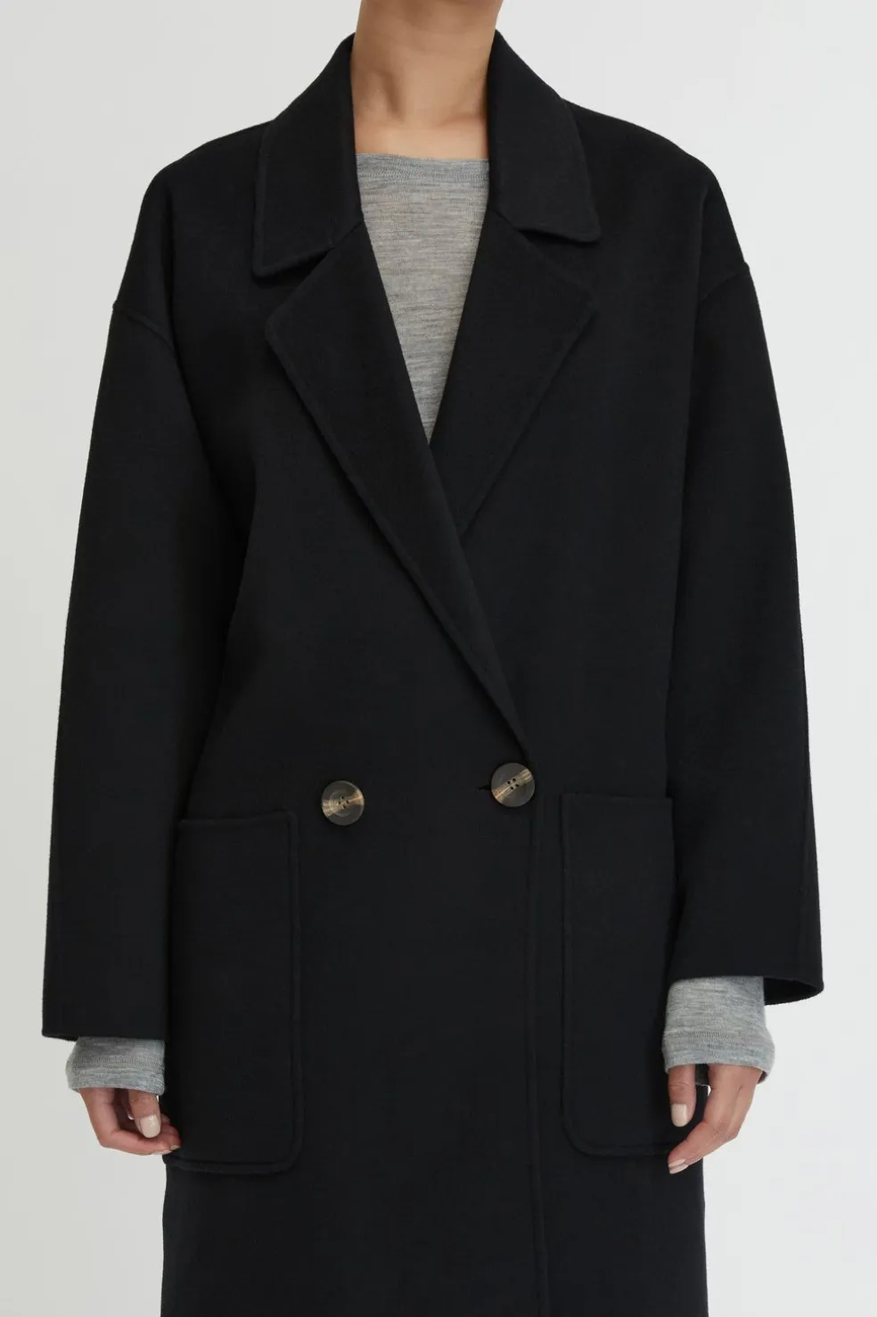 Florentine Cashmere Cocoon Coat