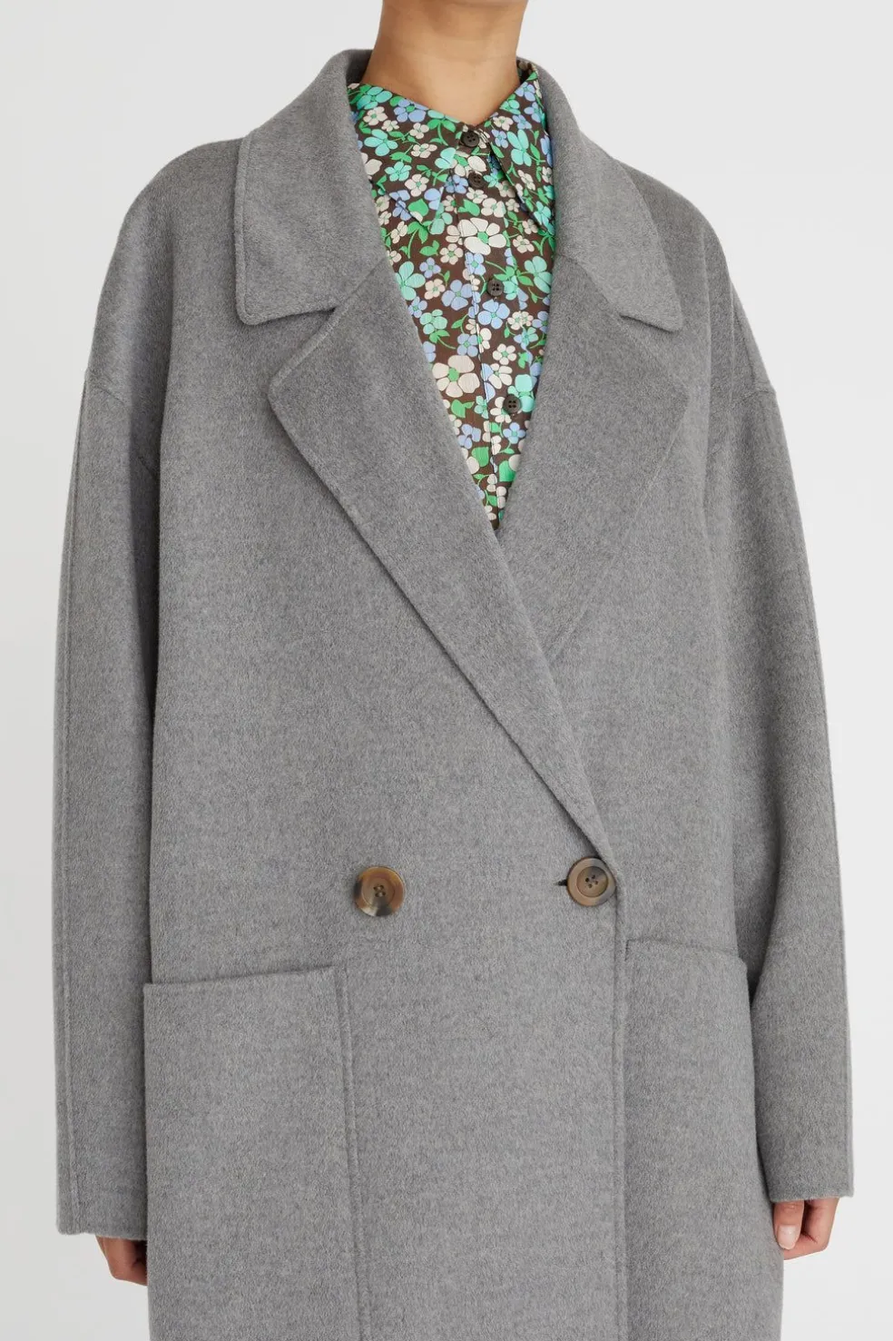 Florentine Cashmere Cocoon Coat