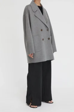 Florentine Cashmere Pea Coat