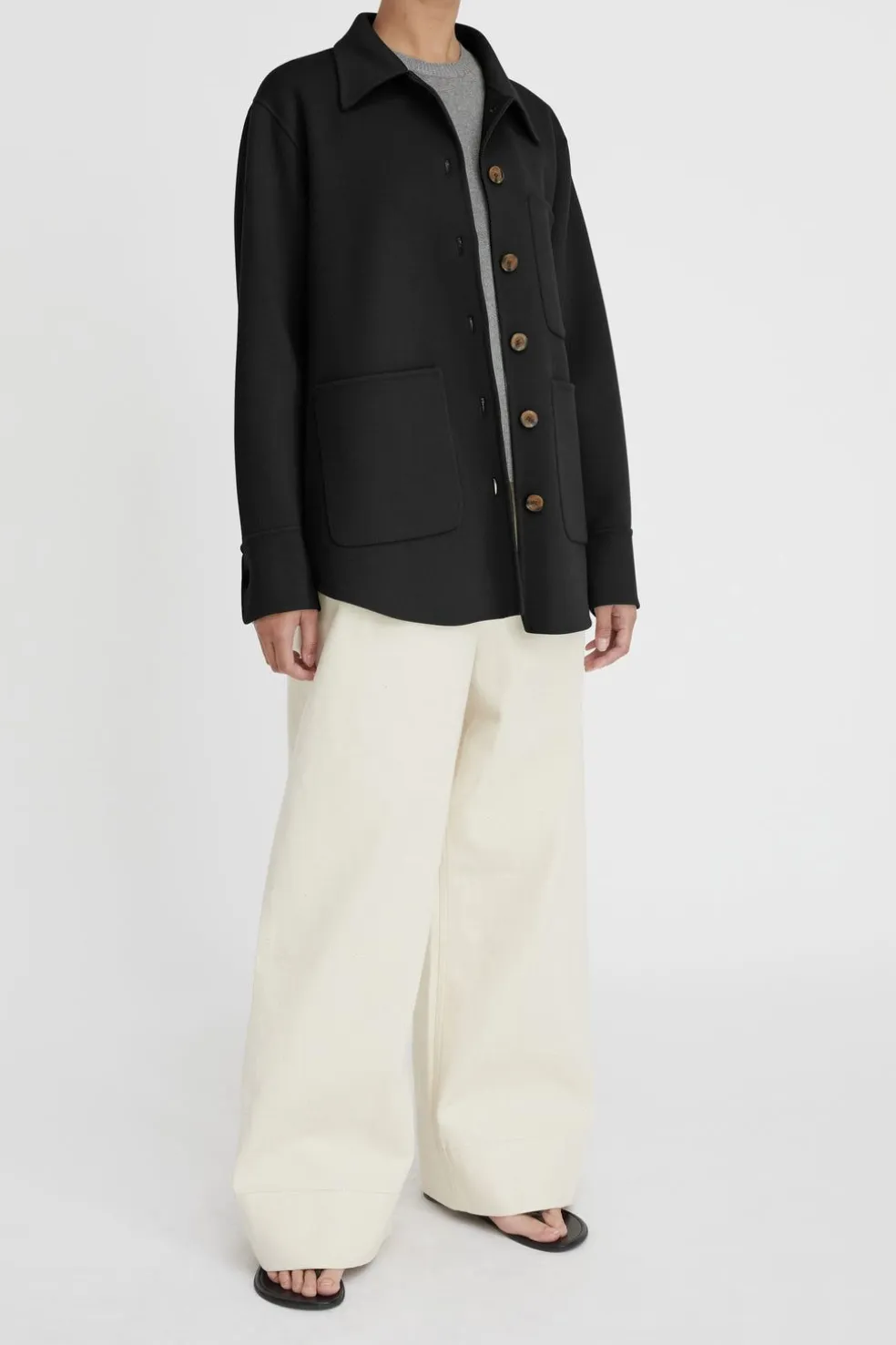 Florentine Cashmere Shirt Jacket