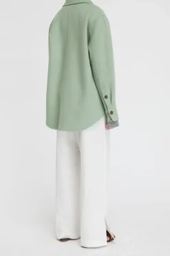 Florentine Cashmere Shirt Jacket