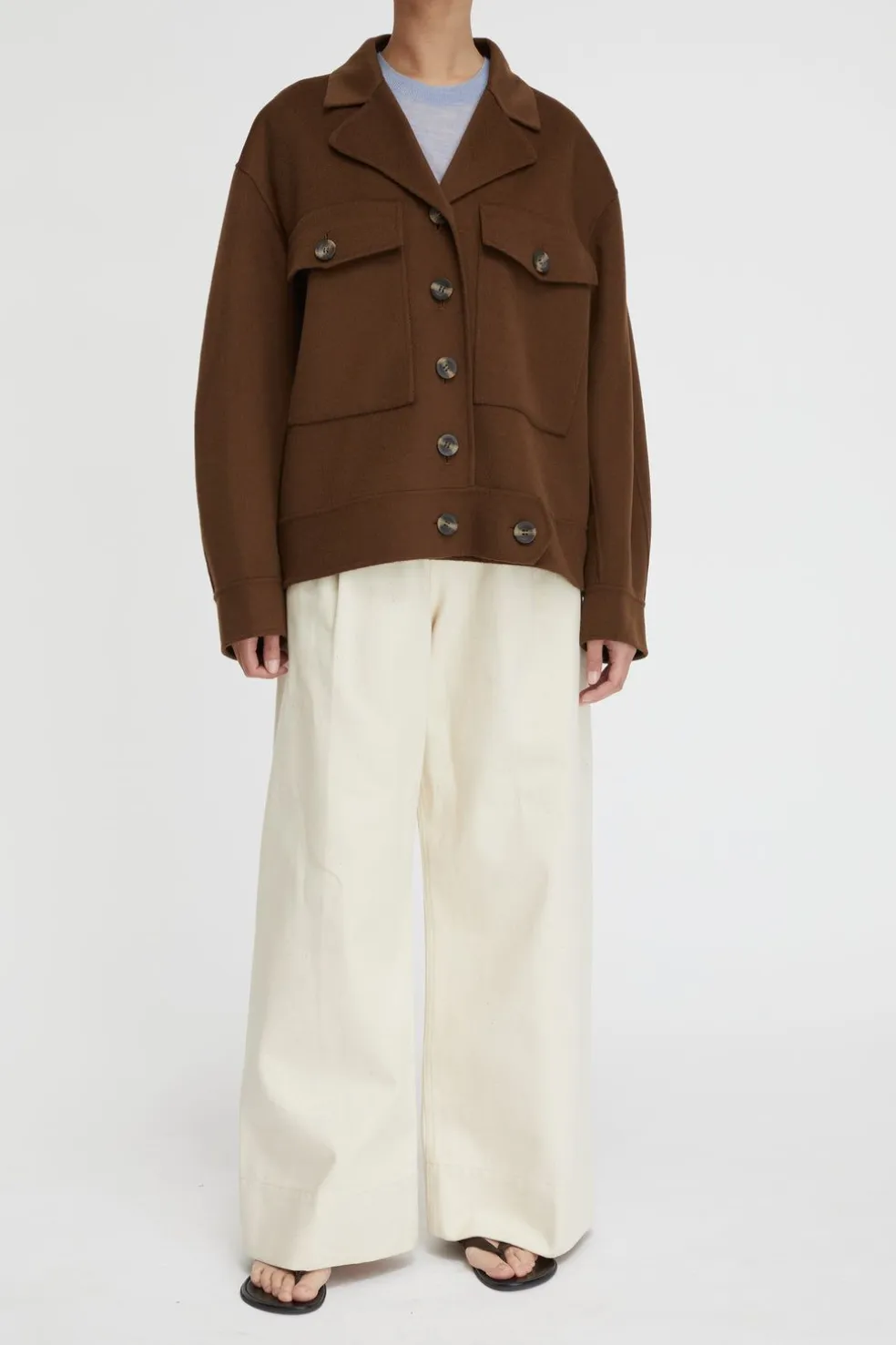 Florentine Cashmere Worker Jacket
