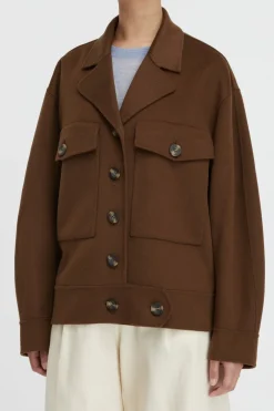 Florentine Cashmere Worker Jacket