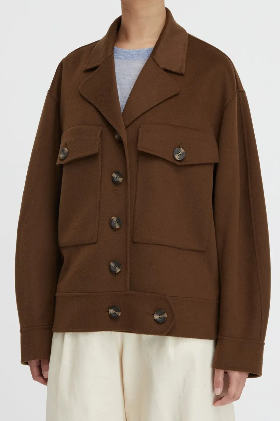Florentine Cashmere Worker Jacket