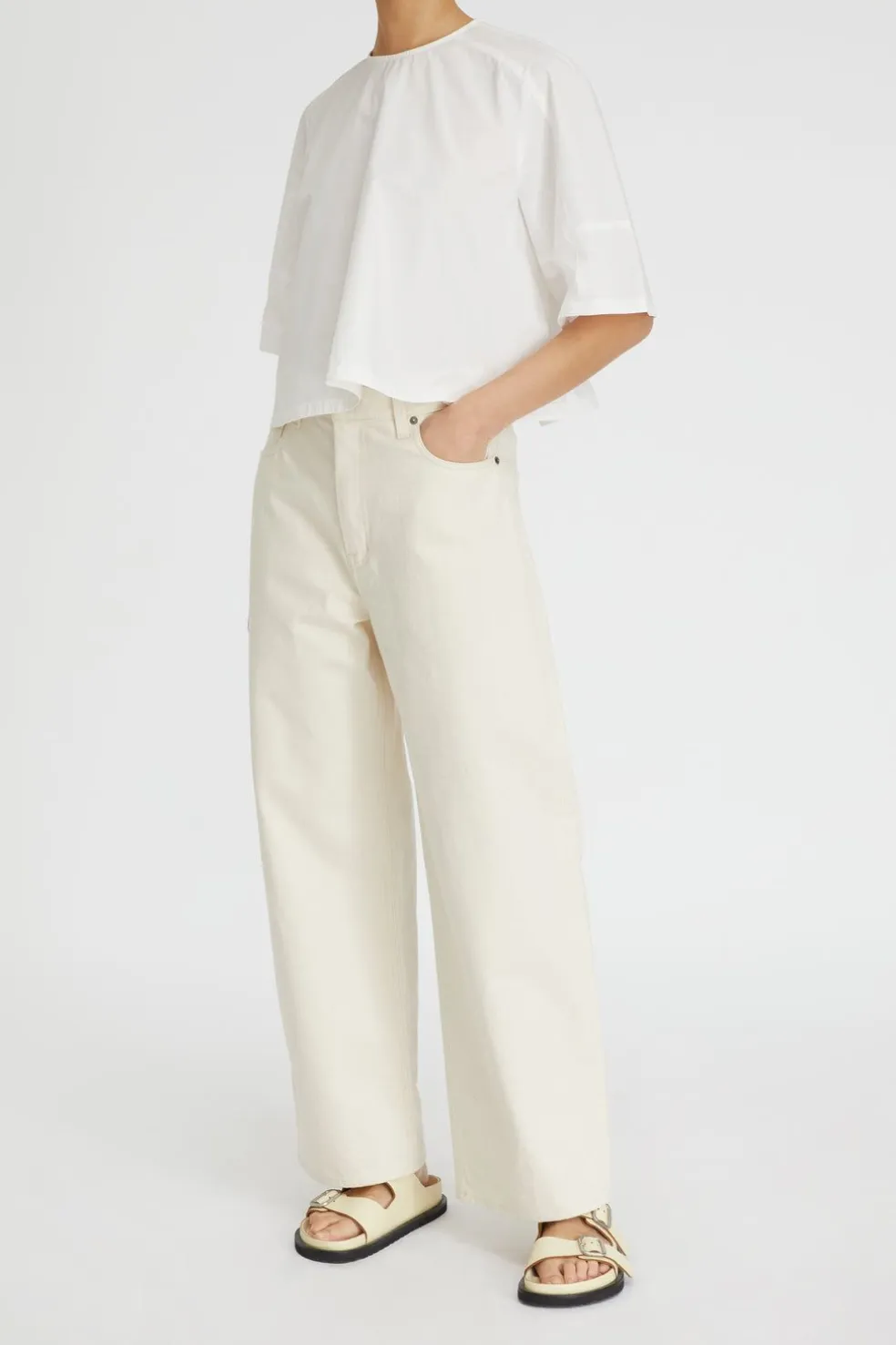Lm Denim Cropped Jean