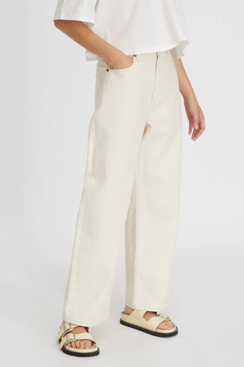 Lm Denim Cropped Jean