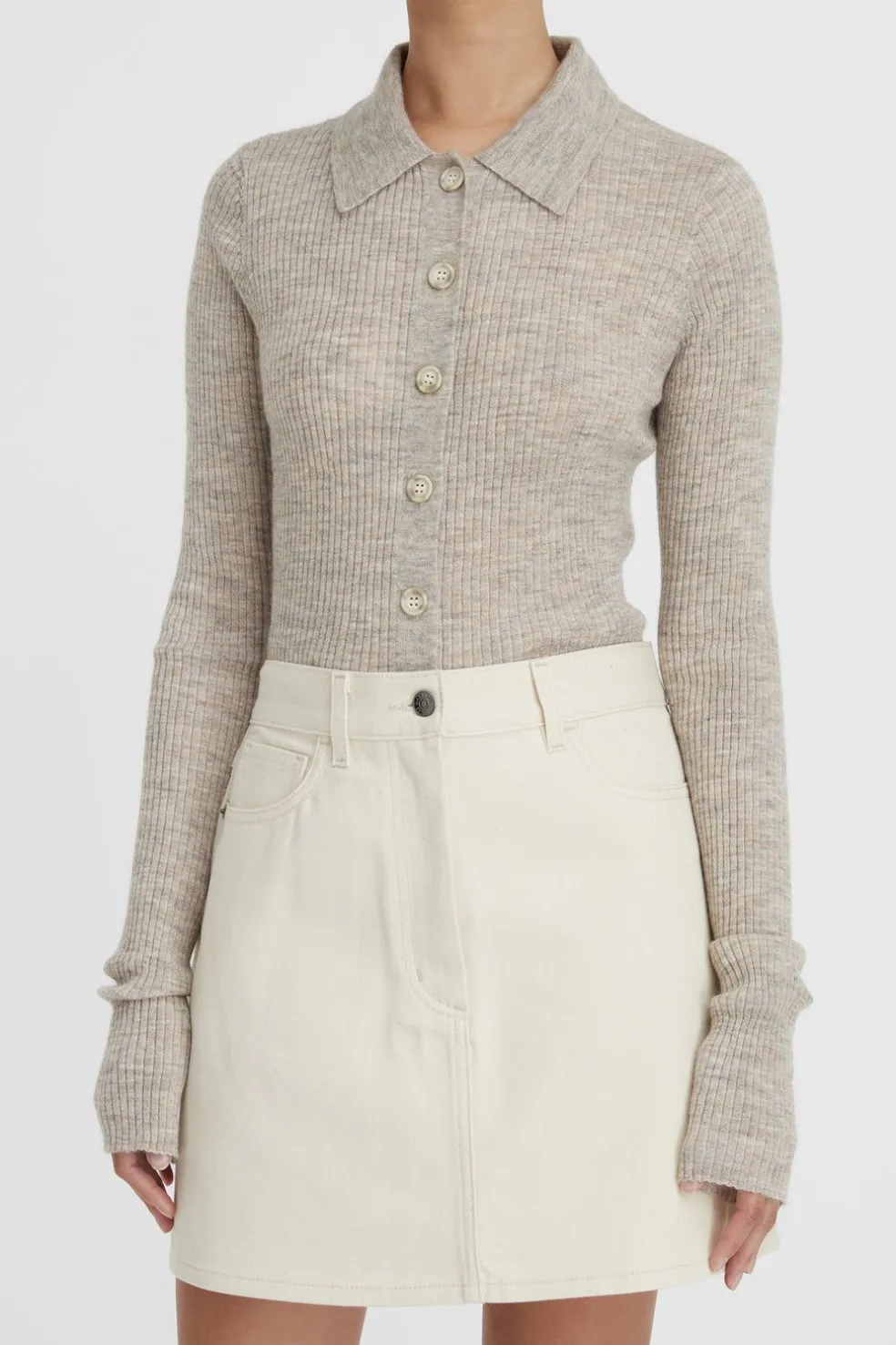 Lm Denim Mini Skirt