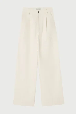 Lm Denim Pleat Pant