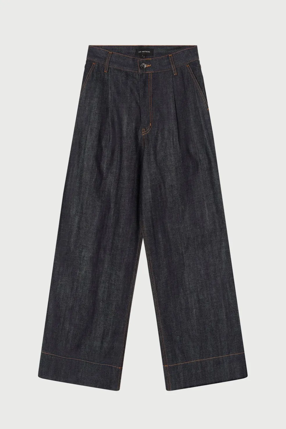 Lm Denim Pleat Pant