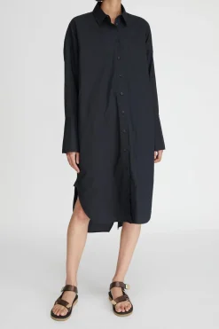 Lm Poplin Ls Shirt Dress