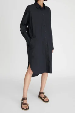 Lm Poplin Ls Shirt Dress