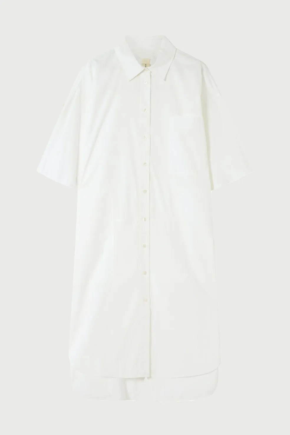 Lm Poplin Ss Shirt Dress
