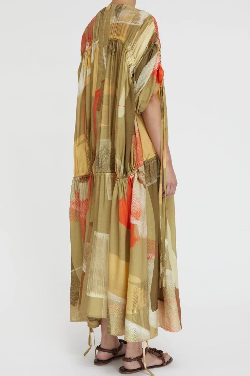 Maya Tie Maxi Dress