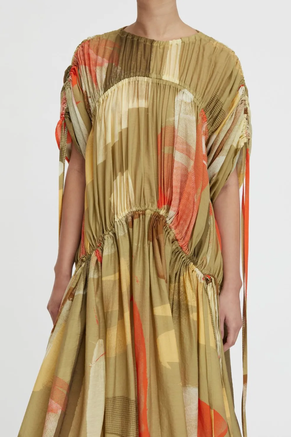 Maya Tie Maxi Dress