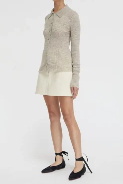 Mila Ribbed Cardigan