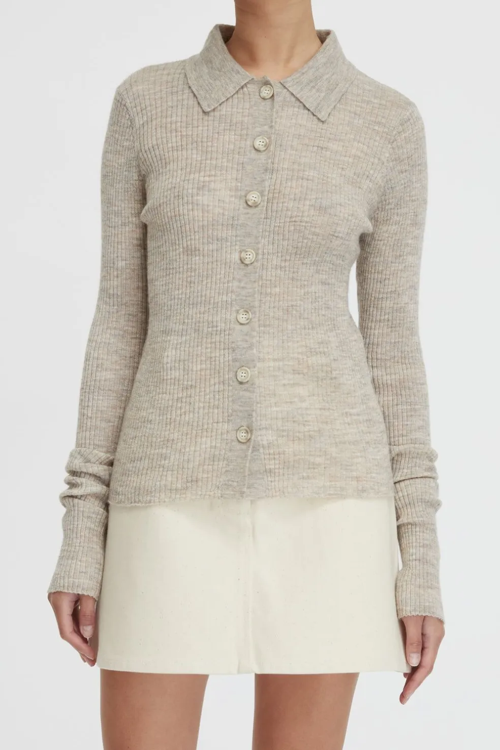 Mila Ribbed Cardigan