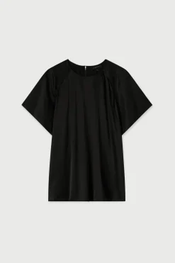 Stella Silk Satin Raglan Tee