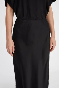 Stella Silk Satin Skirt